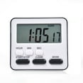 thumbnail image 1 of CCOCC Timer Kitchen Timer with Digital LED Display 60 Minutes Kitchen Timers for Cooking White, 1 of 5