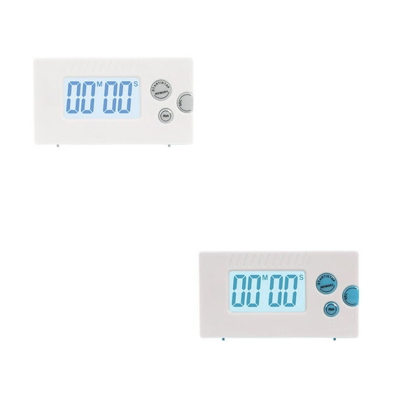 CCOCC Timer,Multifunctional Music Alarm Reminder Visual Timer,Voice Prompt Feature Shot Timer,Blue