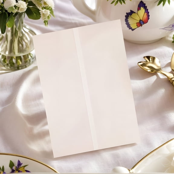 CCOCC Vellum Jackets for 5x7 Invitations,Pre-Folded Invitation Sleeves 110GSM Vellum Paper 5x7 Translucent Paper Jackets for Wedding Wraps,Envelope Liners,Greeting Cards,Birthday (20)
