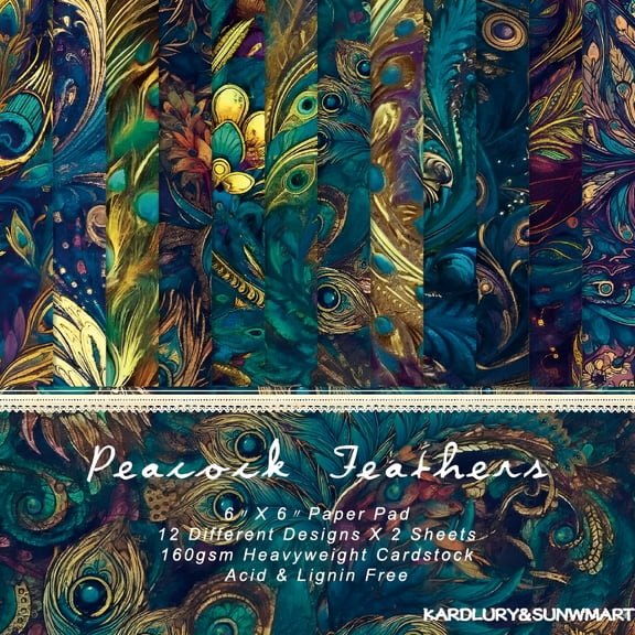 CCOCC Vintage Floral Scrapbook Paper Pad,Flower Patterned Cardstock Paper Pads,6x6 Inch 24 Sheets Single-Sided Junk Journal Scrapbooking Paper for Card Making Cottagecore Picture Art Collage