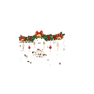CCOCC Wall Decals Static Electricity Window Stickers Bright Window Clings,Golden Christmas Forest