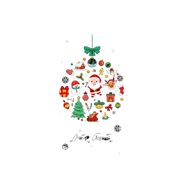 CCOCC Wall Decals Water Proof Window Stickers No Fade Window Clings,Christmas Wreath Gift