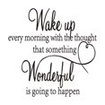 thumbnail image 1 of CCOCC Wall Paper,Self-Adhesive Wall Decal,No Mess Positive Message Bedroom Wall Decor,Style2, 1 of 4