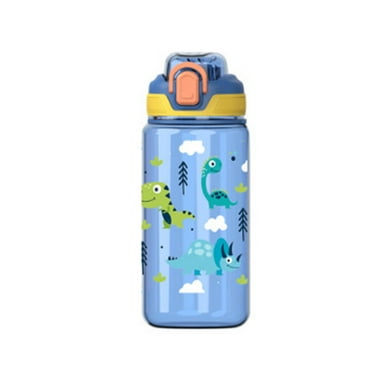 CCOCC Water Bottle,Cute Cartoon Kids Cups,Leak-Proof Travel Water Bottle,Colorful Running Water Bottle with Fabric Strap