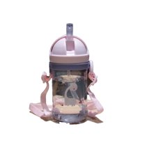 CCOCC Water Bottle,Fun Kids Cups,Leak-Proof Travel Water Bottle,Portable Running Water Bottle for Toddlers