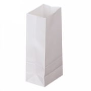 CCOCC White Paper Lunch Bags,50 Count White Paper Bags for Lunch and Used for Craft Bags. Larger Than Standard Lunch Bags. 6 Lbs