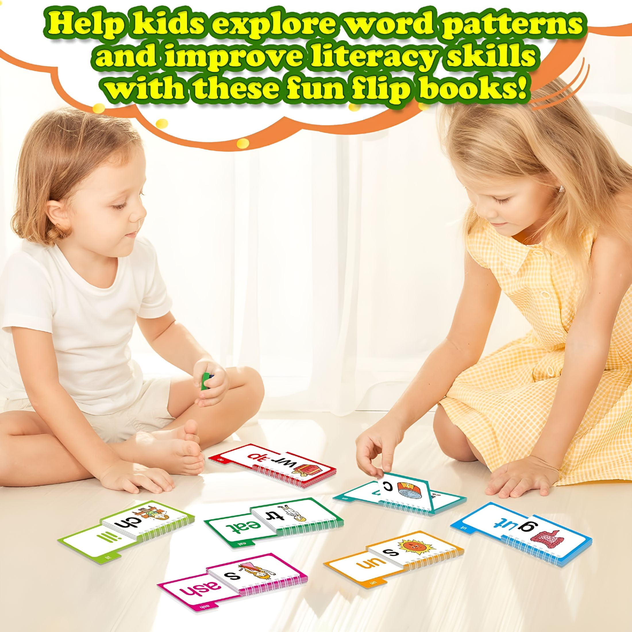CCOCC Word Families,Letter Sounds Flash Cards,ABC Vocabulary Flash ...