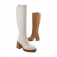 thumbnail image 1 of CCOCCI ALYSSA, CHUNKY PLATFORM HEEL SLIM FIT TALL BOOTS, 1 of 3
