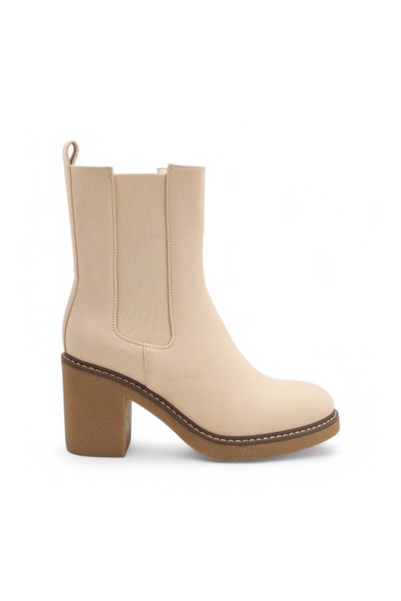 COLT, MID CALF CHELSEA STYLE PLATOFRM HEEL BOOTS