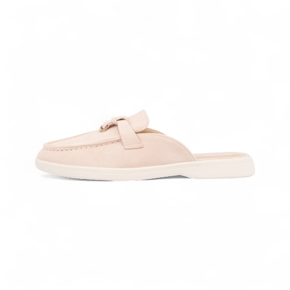 CCOCCI FLAT MULE IRENE, TASSEL DETAIL MOCCASIN