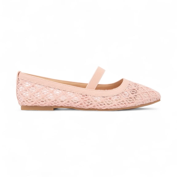 CCOCCI REGINA, LACE LIGHTWEIGHT SLIP ON BALLET FLAT