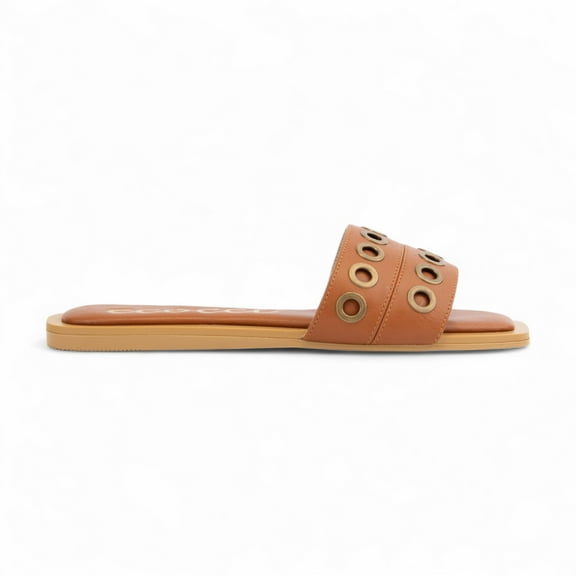 CCOCCI SANDAL DOLLY, ROUND EYELET DETAILED SANDAL