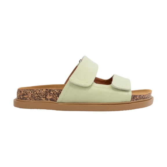 CCOCCI SANDAL GWEN, CORK SOLE SLIDE SANDAL
