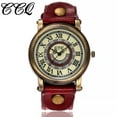 thumbnail image 1 of CCQ Women's Casual Quartz Leather Band Newv Strap Watch Analog Wrist Watch, 1 of 9