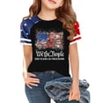 thumbnail image 1 of CCRFTGI American Flag Shirts for Kids Girls Boys Size 10-12 Independence Day 4th Of July Cute Tops 250 Anniversary USA Flag Outfits Red White and Blue Summer Tops 1776 T-Shirts Black 11-12 Years, 1 of 3