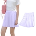 thumbnail image 1 of CCRFTGI Girls Butterfly Shorts Flowy Size 8 Athletic Pleated Tennis Performance Skirt with Gym Shorts Back To School Summer Shorts Gym Yoga Golf Skorts with Pockets Purple 9-10 Years, 1 of 3
