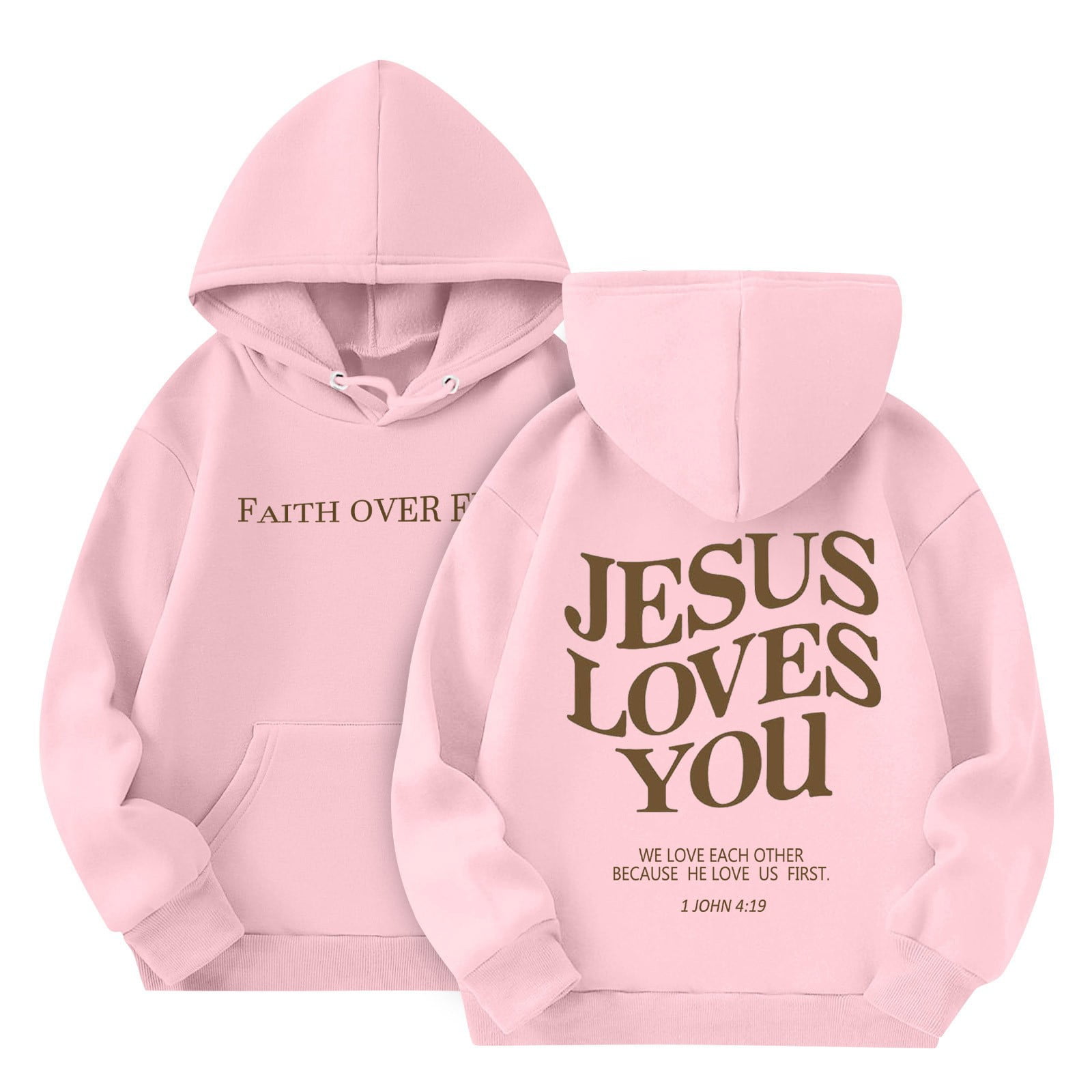 Jesus Loves You Sweatshirt main image 1