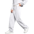 thumbnail image 1 of CCRFTGI Pants for Men Workout Big and Tall Hiking Pants Active Elastic Waist Mens Joggers Lightweight Sweatpants with Pockets Drawstring White M, 1 of 6