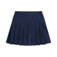 thumbnail image 1 of CCRFTGI Pleated Skirt for Child Girls 10-12 High Waist Athletic Sport Uniform Summer Skirt Navy 5-6 Years, 1 of 3