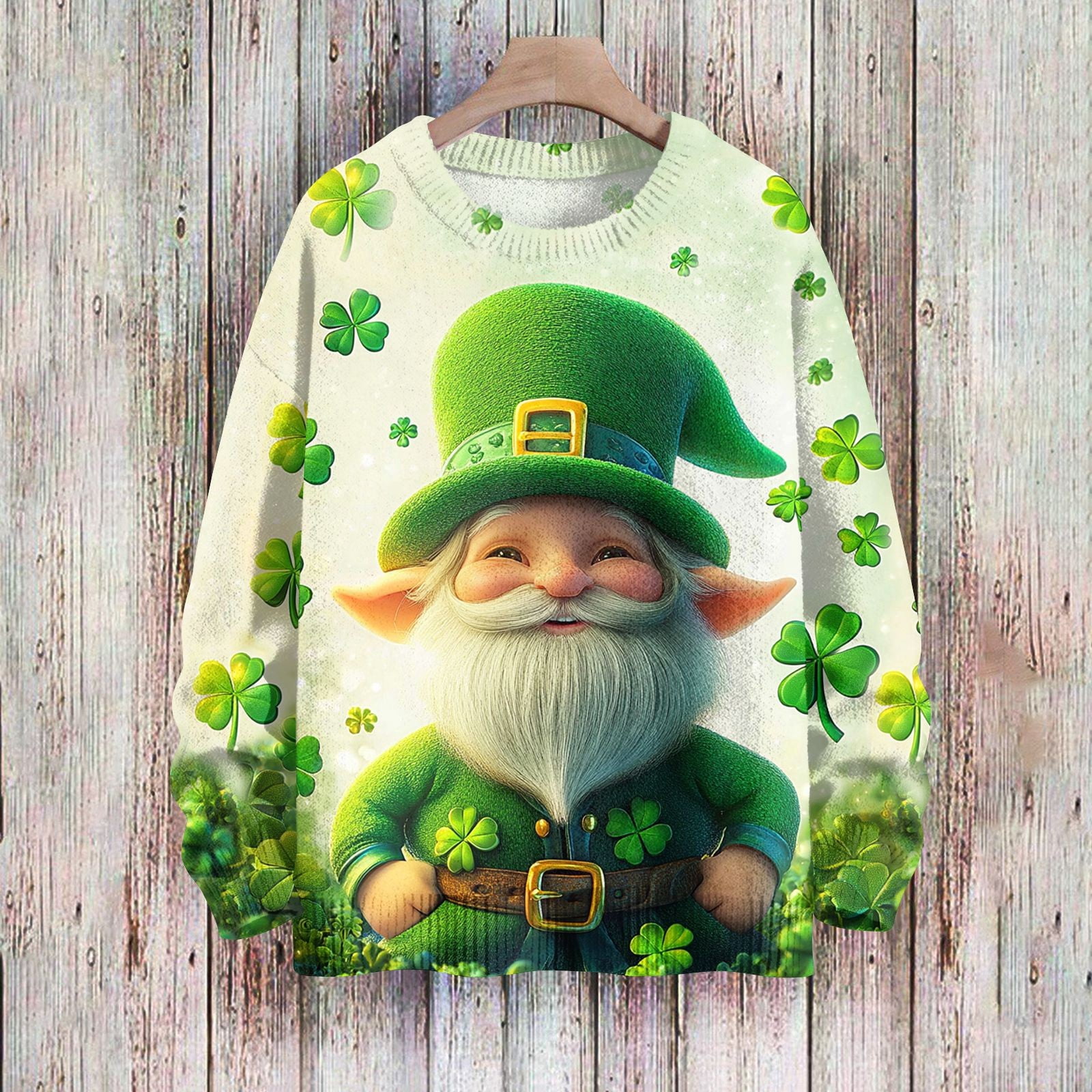 Weihnachtspullover Herren Lustig Ugly Christmas Sweater Unisex 3D