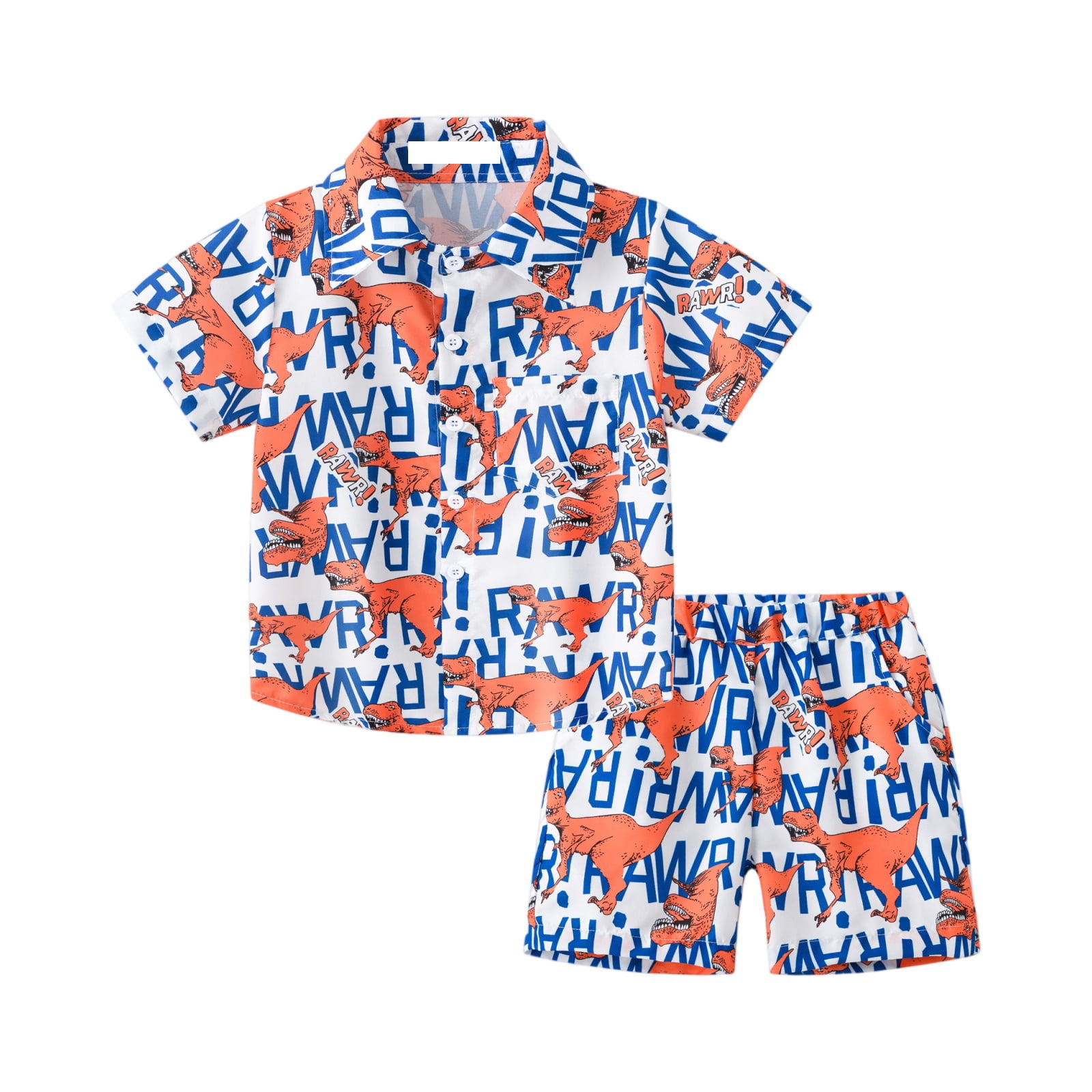 CCRFTGI Summer Outfits for Kids Boys Two Piece Swimsuit Beach Vacation ...