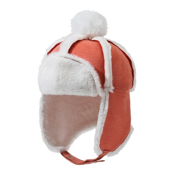 CCRFTGI Trapper Hat for Boys Girls Baby Waterproof &windproof Winter Beanie Fleece Lined Hats Warm Earflap Baby Girl
