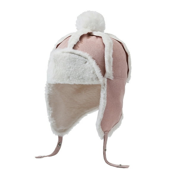 CCRFTGI Trapper Hat for Boys Girls Baby Waterproof &windproof Winter Beanie Fleece Lined Hats Warm with Earflap Baby Girl