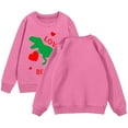 CCRFTGI Valentines Day Girls Sweatshirts 2025 Valentines Dinosaur