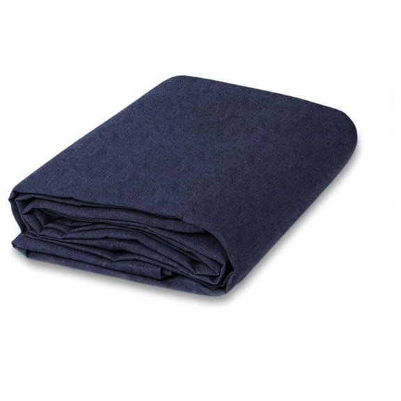 CCS Denim Cotton Fabric (12oz) Heavy Duty Cloth for Apparel, Bags, Upholstery, Crafts & Decor Reusable & Washable Cotton Canvas Bolt (5-Yard)