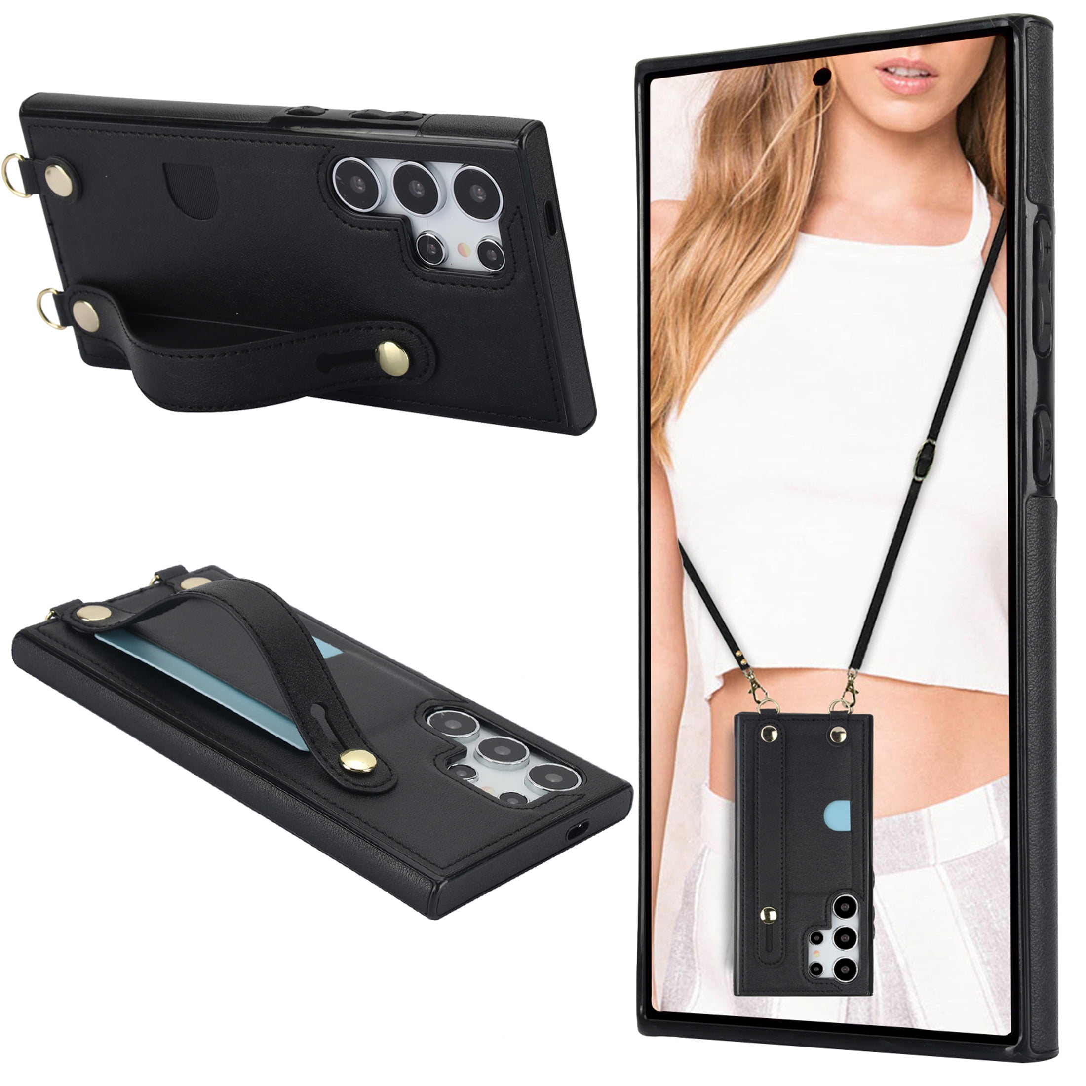 CCSmall for Samsung Galaxy S24 Ultra Case with stand for