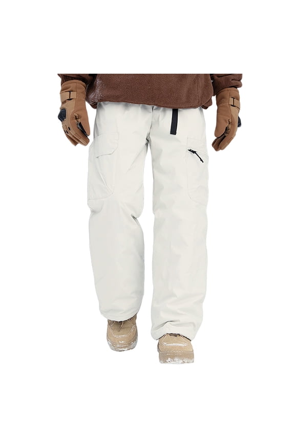 CCT Men's Casual Pants All Weather Casual Pants For Outdoor Hiking Work Ski Activities With Water Warm Loose Fit Comfort Design