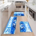 thumbnail image 1 of CCTFS Valentine's Day Dolphin Love Machine Washable Non-Slip Rubberback Indoor Runner Rug/Area Rug for Kitchen, Hallway, Kitchen, Entryway, Bathroom, 3 Piece Set - 16''*24''/20''*32''/47''*18'', 1 of 10