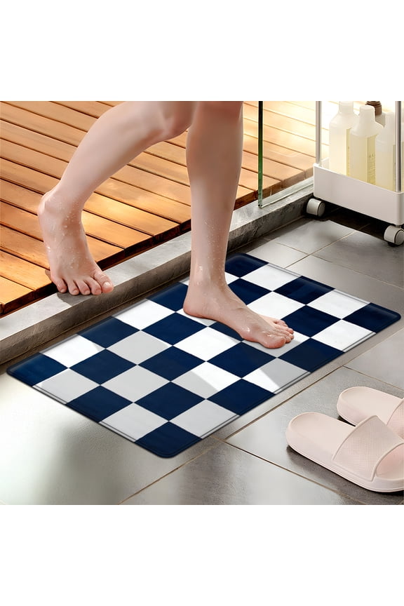 sunflower bouquet Thickende flannel daily holiday kitchen floor mat, durable and soft, suitable for kitchen, living room, bedroom, door -15.7'' x 23.6''