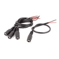 thumbnail image 1 of 4Pcs 2.1x5.5 mm Female Socket 2 Wire DC Power Cable Connector 27cm for CCTV Camera, 1 of 1