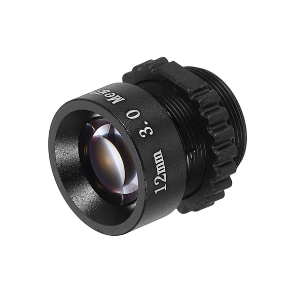 CCTV Camera Lens 12mm Focal Length HD 3MP Security Camera Lens Wide Angle M12 Mount