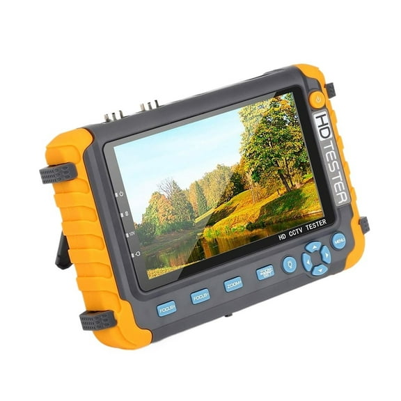 CCTV Camera Tester IV8W 8MP AHD/CVI/TVI HD Coaxial Camera Tester VGA Input 5 Inch TFT LCD Monitor Video Tester