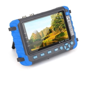 CCTV Camera Tester Monitor 8MP 5 Inch TFT LCD Monitor For 4 IN 1 TVI AHD CVI Analog Security Camera Tester Video Test ,Full Features Tester