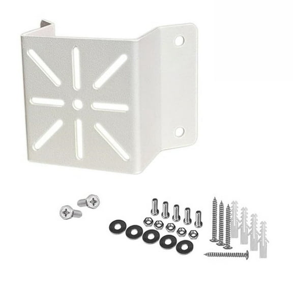 CCTV Camera Wall Mount Bracket Security Camera Mounting Accessory Wall Corner Bracket with Mount Screw Easy Installation