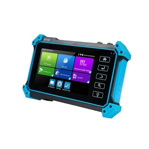 CCTV IP Camera Tester AHD+TVI+CVI+Analog CCTV Camera Tester Monitor VGA PoE Power Output RJ45 TDR Cable Tester