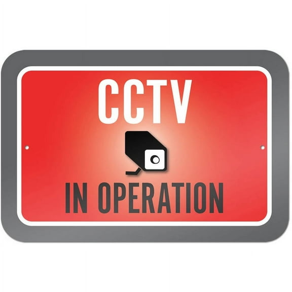 CCTV In Operation Closed Circuit Television Sign