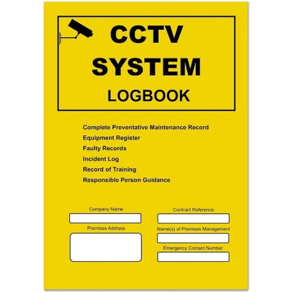 CCTV Logbook