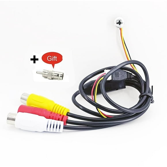 CCTV Micro Hidden Security Camera HD 1000TVL Small Portable Wired Camera Pinhole Convert Camera 3.6mm 90 Degree 5x5mm