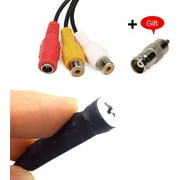 CCTV Micro Hidden Security Camera HD 1000TVL Small Portable Wired Camera Pinhole Convert Camera 3.6mm 90 Degree