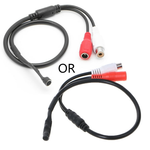 CCTV Microphone 360° Omnidirectional PC Mic for CCTV Security Monitor DVR Camera