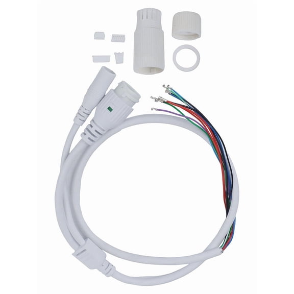 CCTV Network Cable For RJ45 +DC Female Power For IP Camera PCB Module Cable 70cm DC Female Power Wire Connector Cable