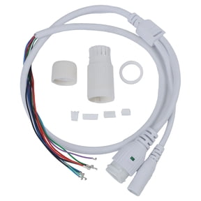 CCTV Network Cable For RJ45 +DC Female Power For IP Camera PCB Module Cable 70cm
