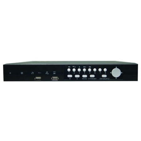 CCTV Security Camera 4CH H264 StandAlone Network DVR Support mobile Viewing 500GB