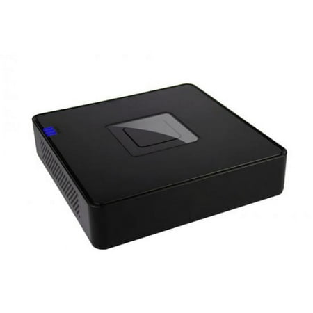 CCTV Security Camera Compact Size 8CH 960H Realtime Network DVR system, VGA, and BNC output 1TB (Black Color)