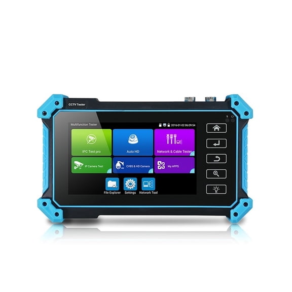 CCTV Tester IPC-5200 Plus Full 8MP IP CVI TVI AHD SDI Analog 6 IN 1 VGA & 4K Input IP Camera Tester