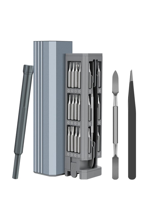 44-in-1 Screwdriver Set with CRV Alloy Magnetic Bits, Precision Repair Kit for Phone, Laptop, Watch, Glasses, Electronics, DIY, Technicians